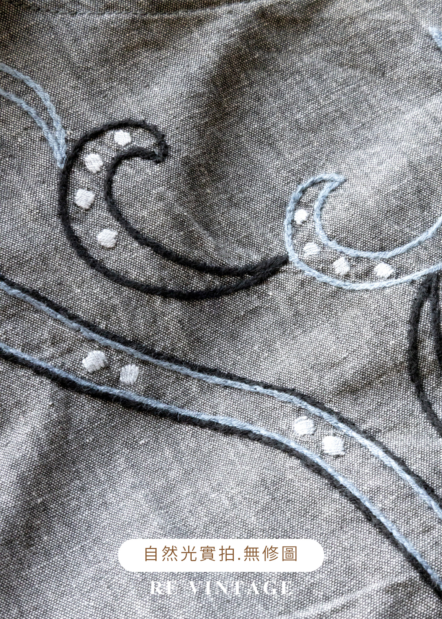 摩登西部牛仔灰底帥氣上衣11