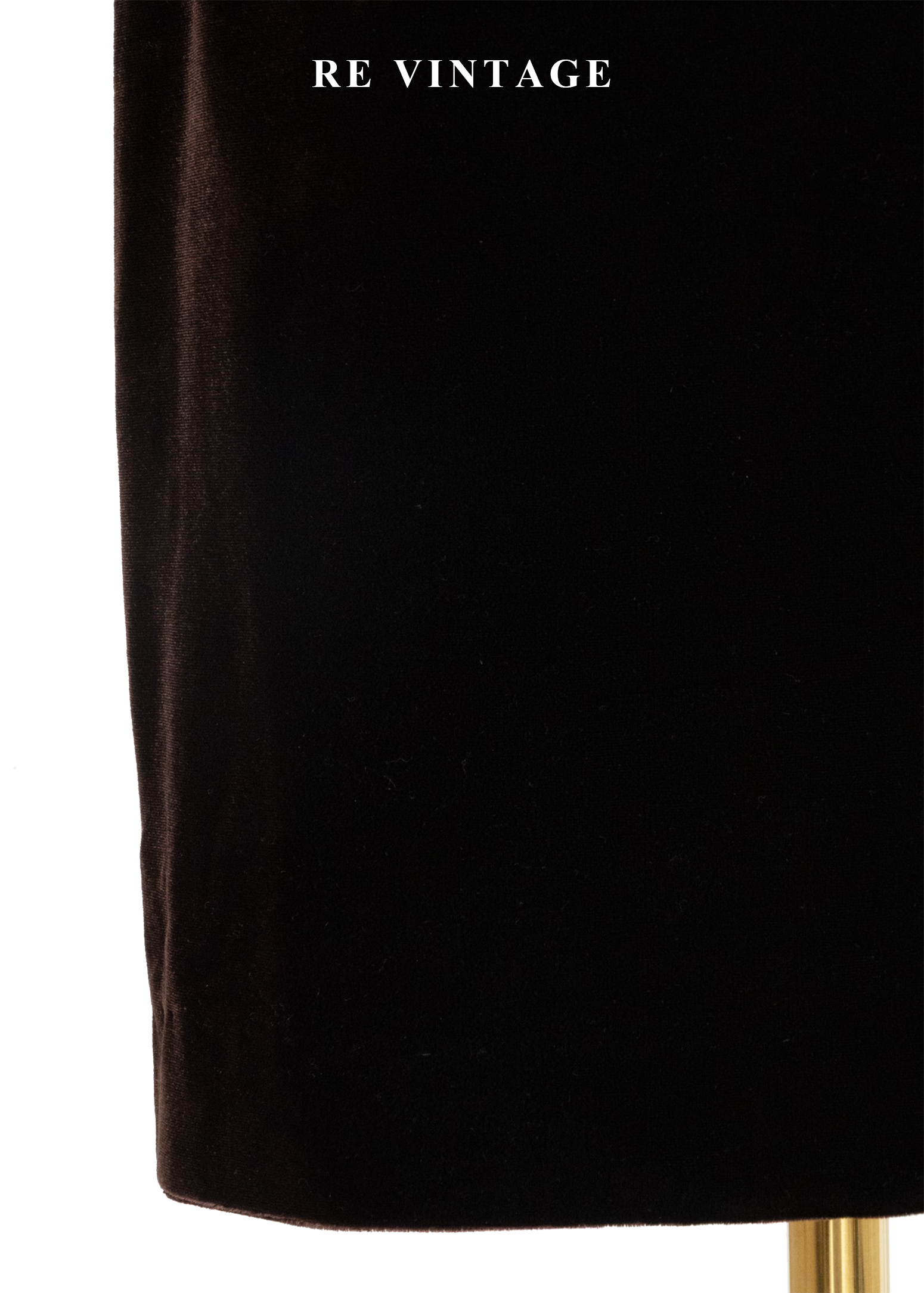 質感單品 - 迷人巧克力色絨布迷你洋裝6