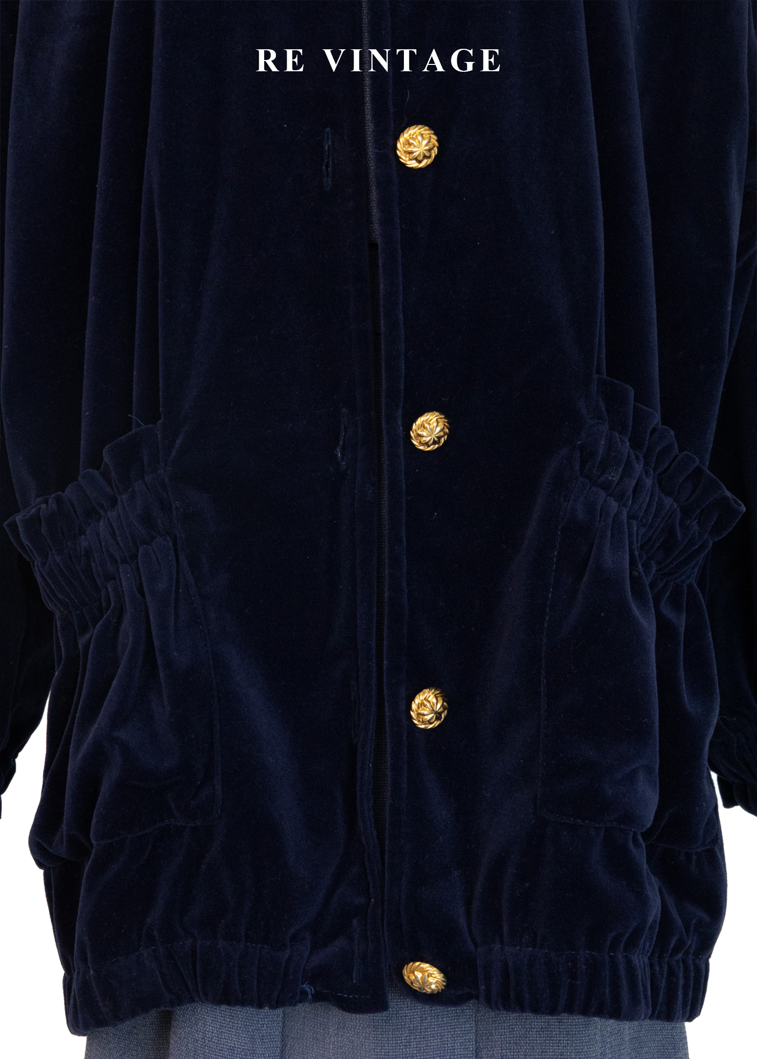 皇家深藍絲絨古典外套4