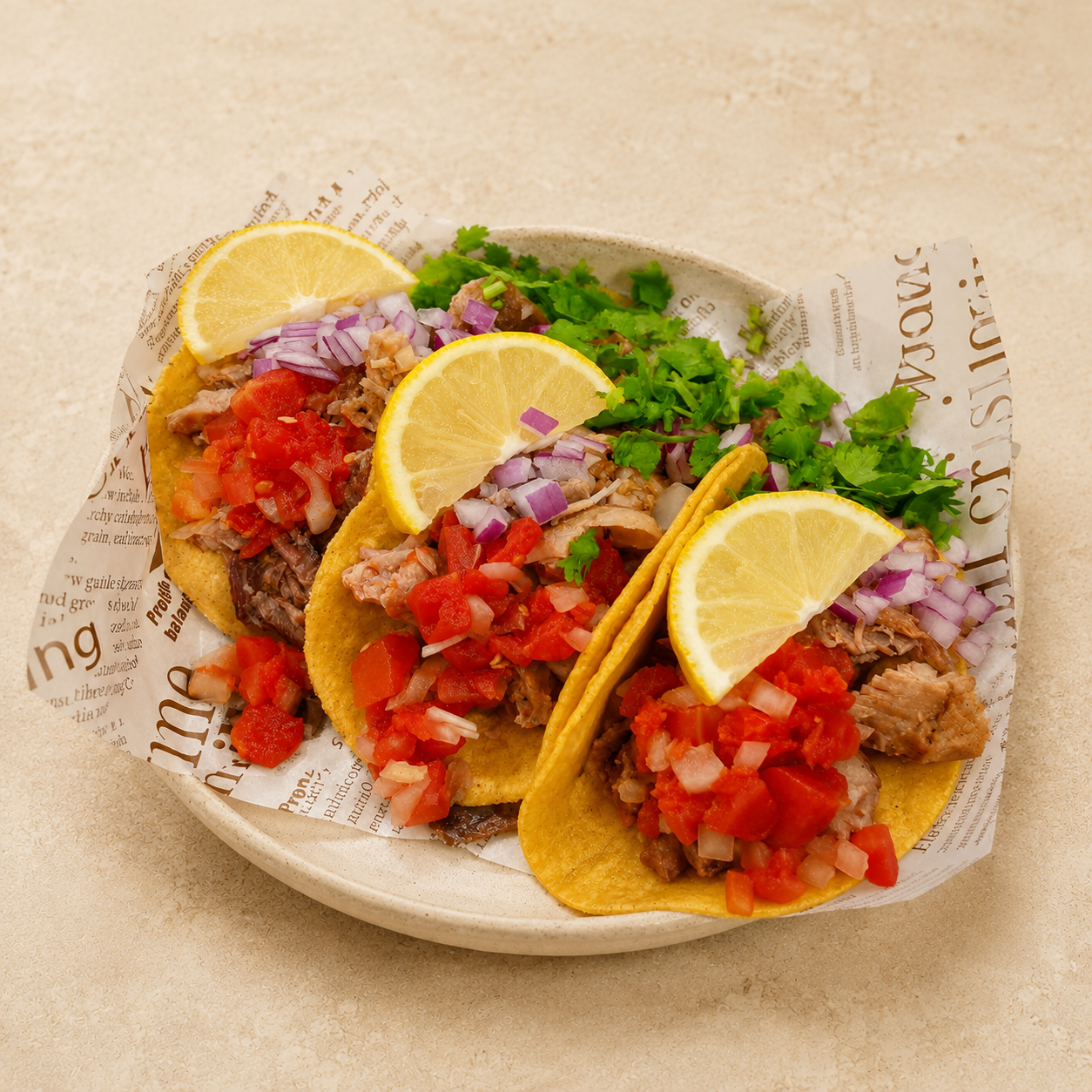 軟玉米塔可|米卻肯慢燉豬肉|Carnitas 3入|高雄 Mi Casita3