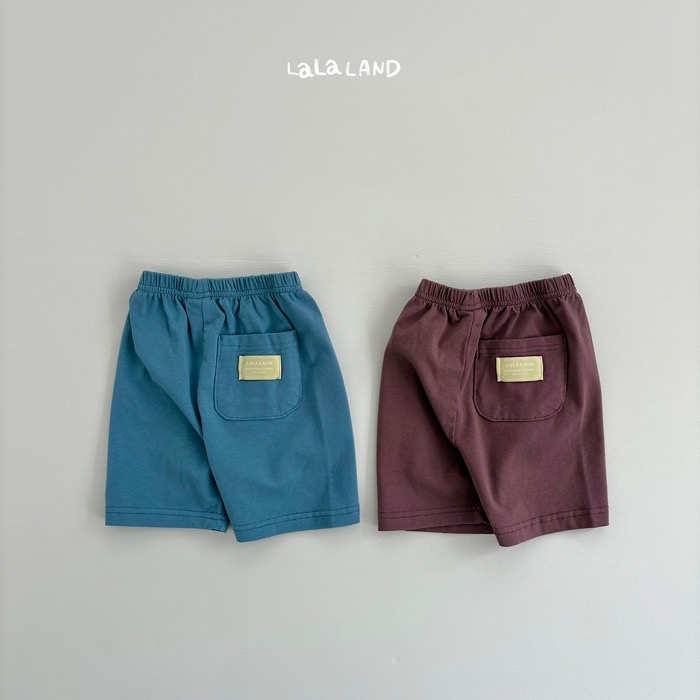 布標口袋6分鬆緊褲(2color/baby)21