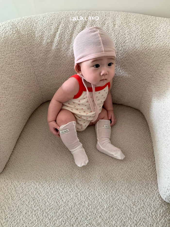 櫻桃細肩包屁衣(2color)8