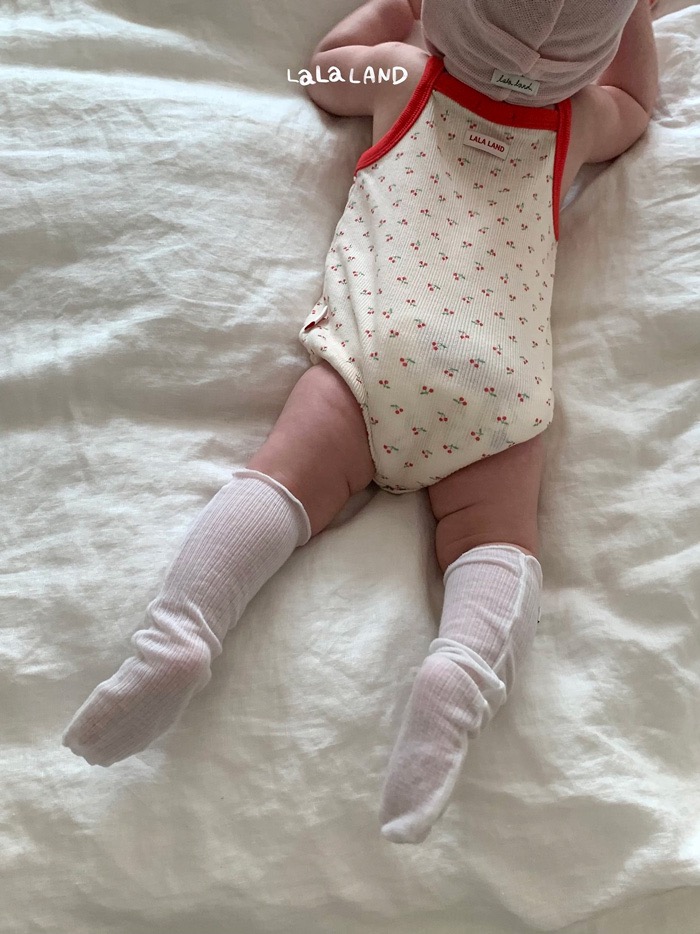 櫻桃細肩包屁衣(2color)6