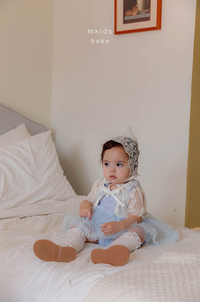 綁帶抓皺包屁紗裙(3color)5