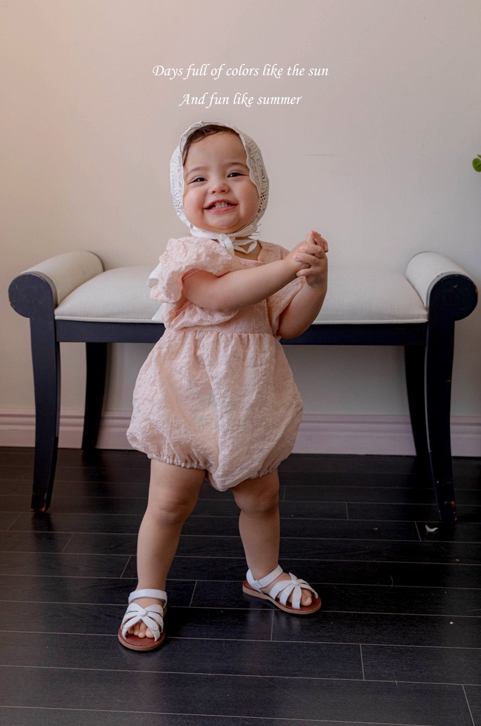 ribbon壓紋包屁衣(2color)3