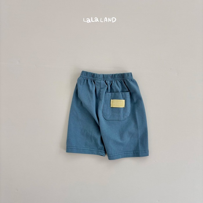 布標口袋6分鬆緊褲(2color/baby)19