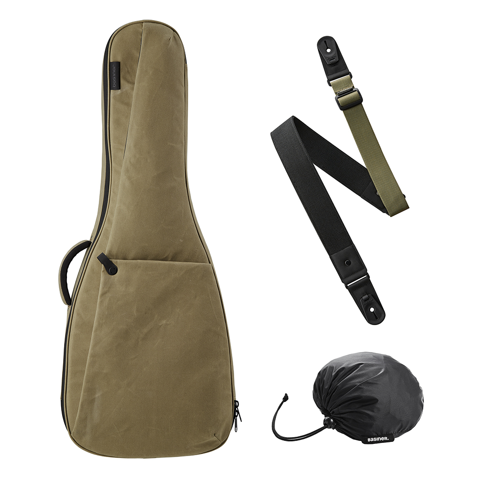 BRISQ EG 電吉他袋 組合-Relic Khaki6