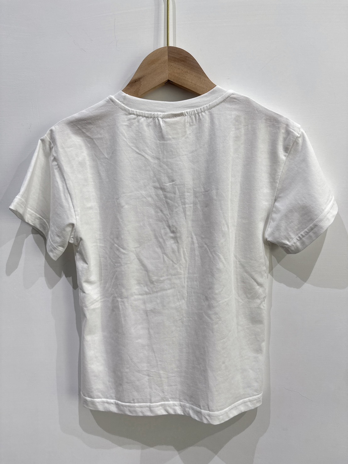 【PEARL BOW|立體珍珠蝴蝶結白色|短T】2