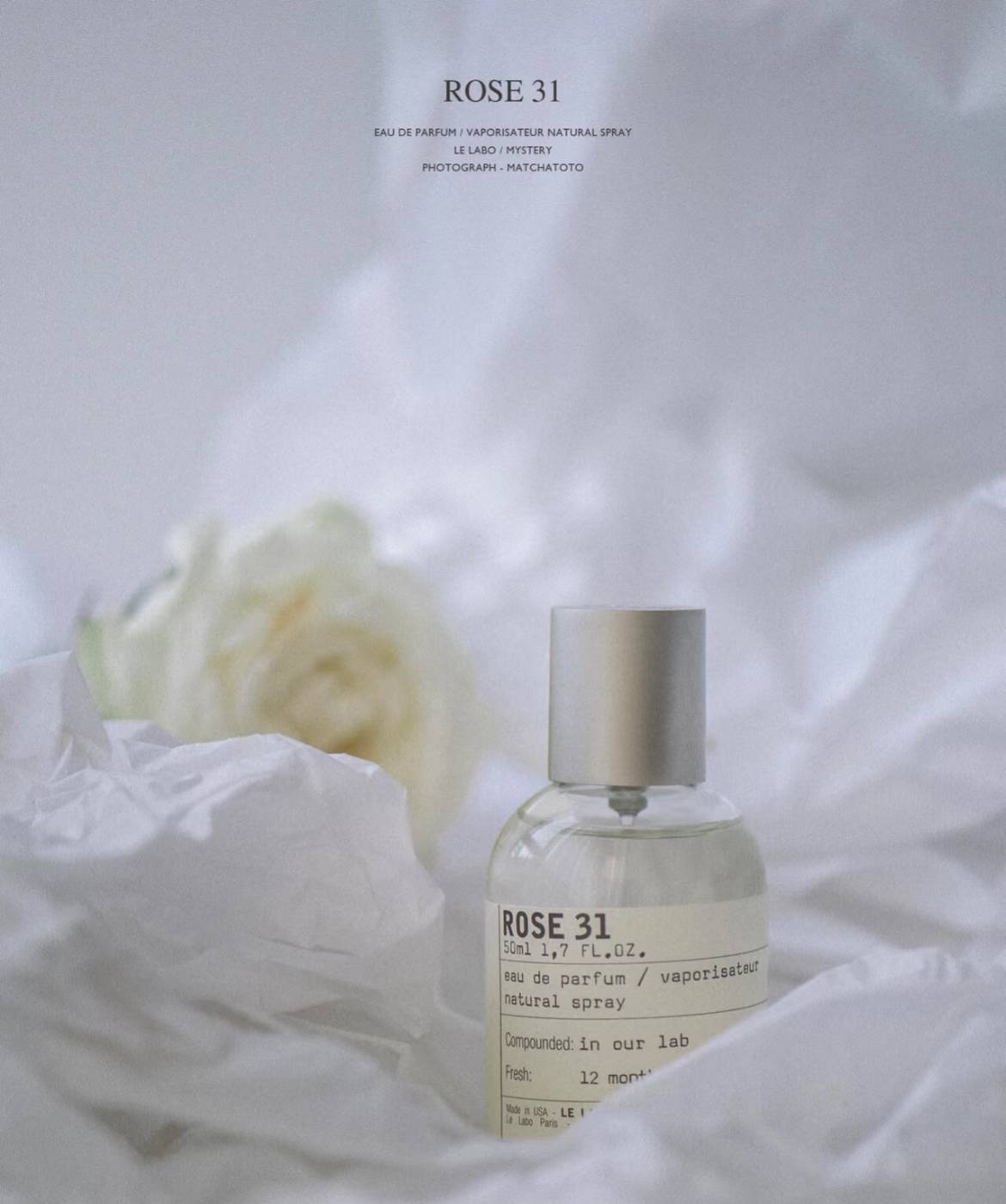 LE LABO 淡香精 Rose 玫瑰31