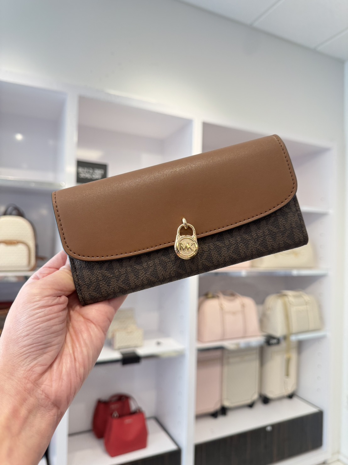 美國代購—Michael Kors Hamilton 翻蓋長夾（已匯款訂金）