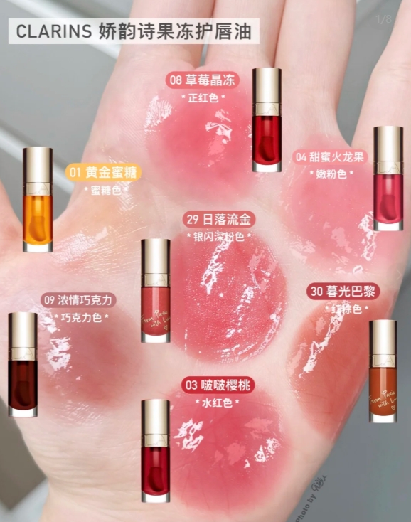 CLARINS 克蘭詩 彈潤植萃美唇油套組 7ml*3