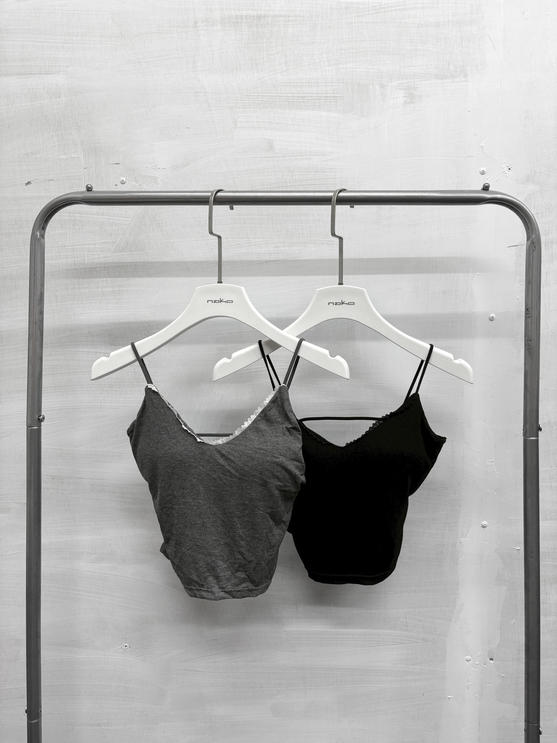 拼接蕾絲細肩罩杯背心