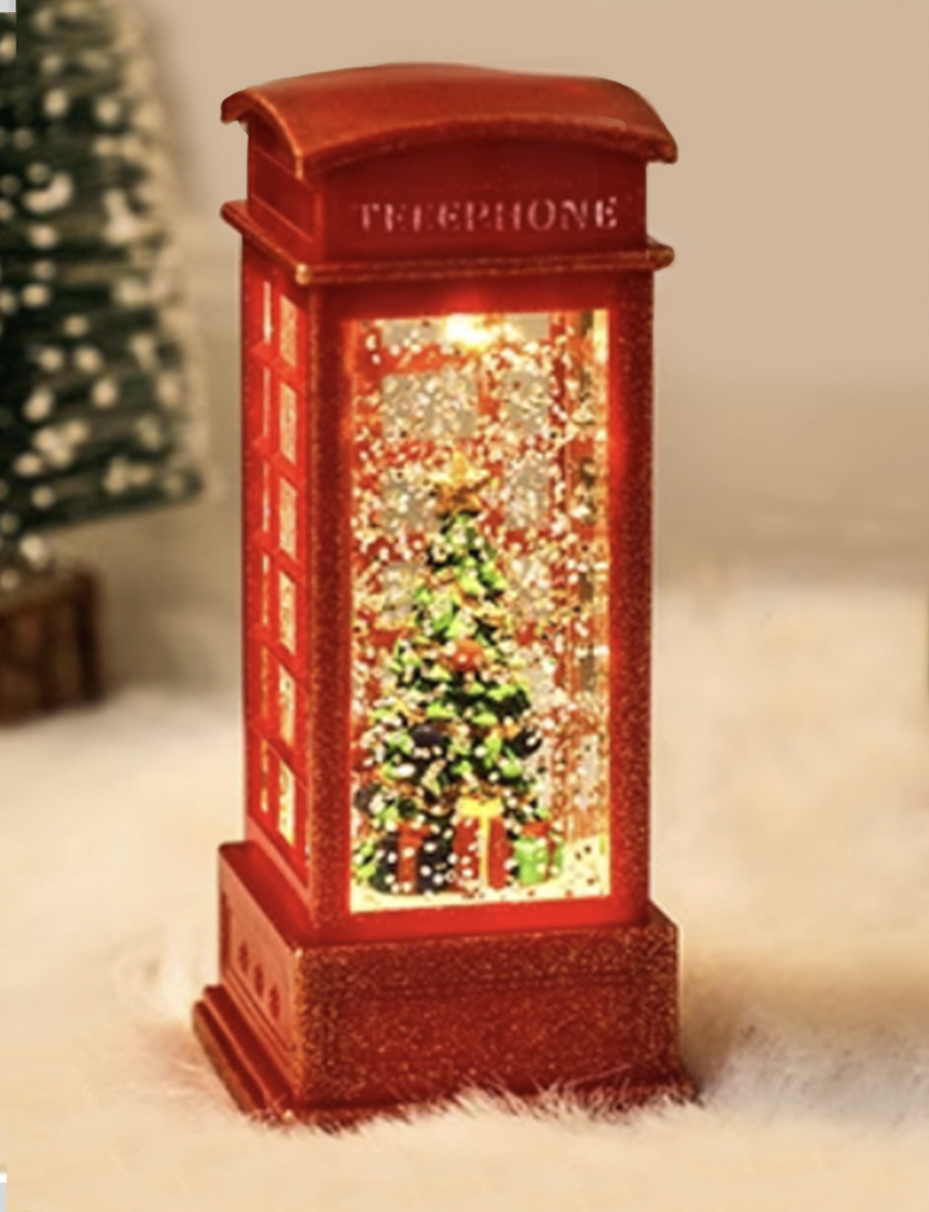 10X10代購🇰🇷會下雪的氛圍感電話亭☃️