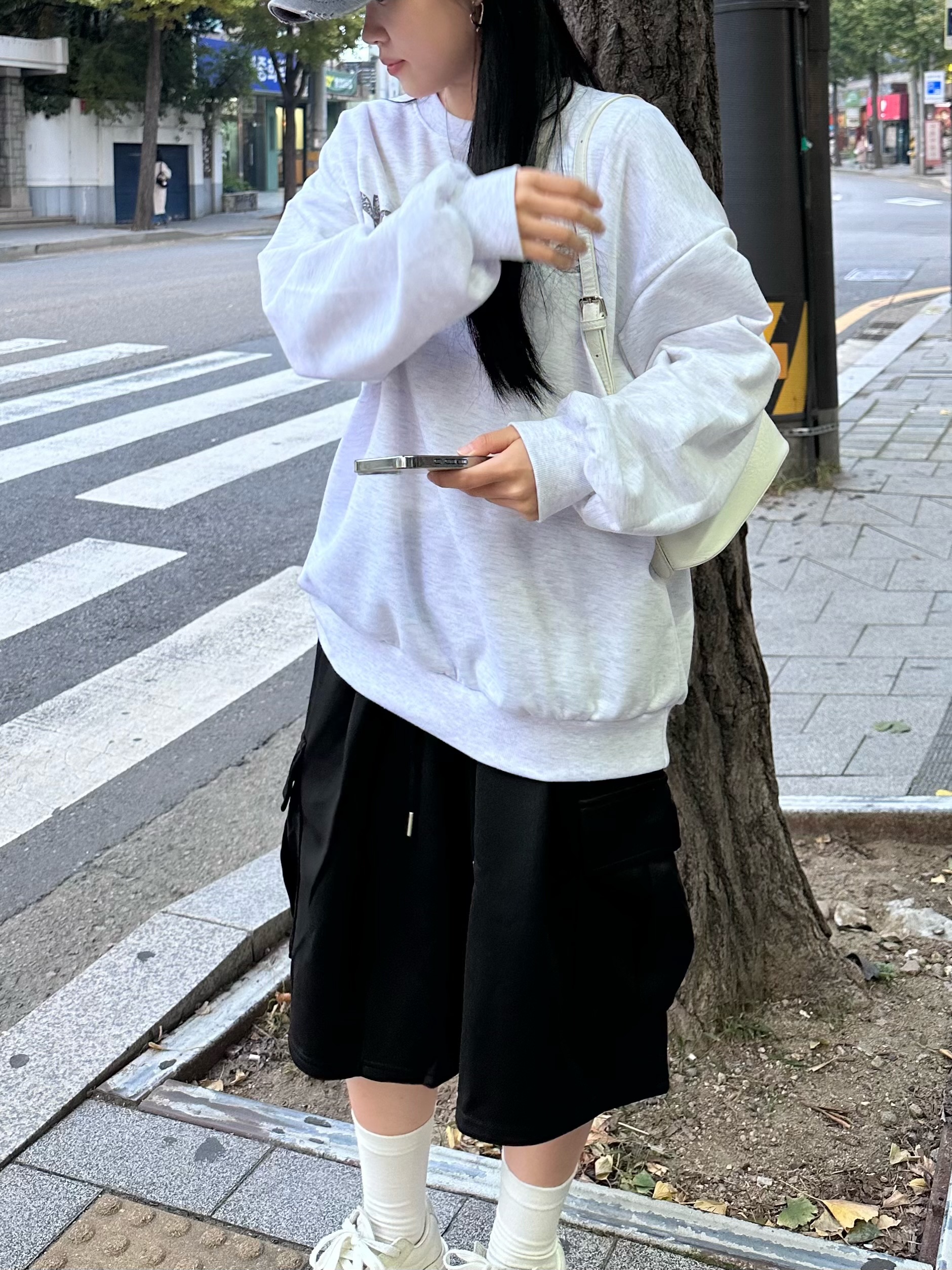 正韓🇰🇷Nowhere內磨毛薄款大學T