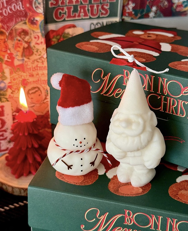 10X10代購🇰🇷聖誕造型蠟燭