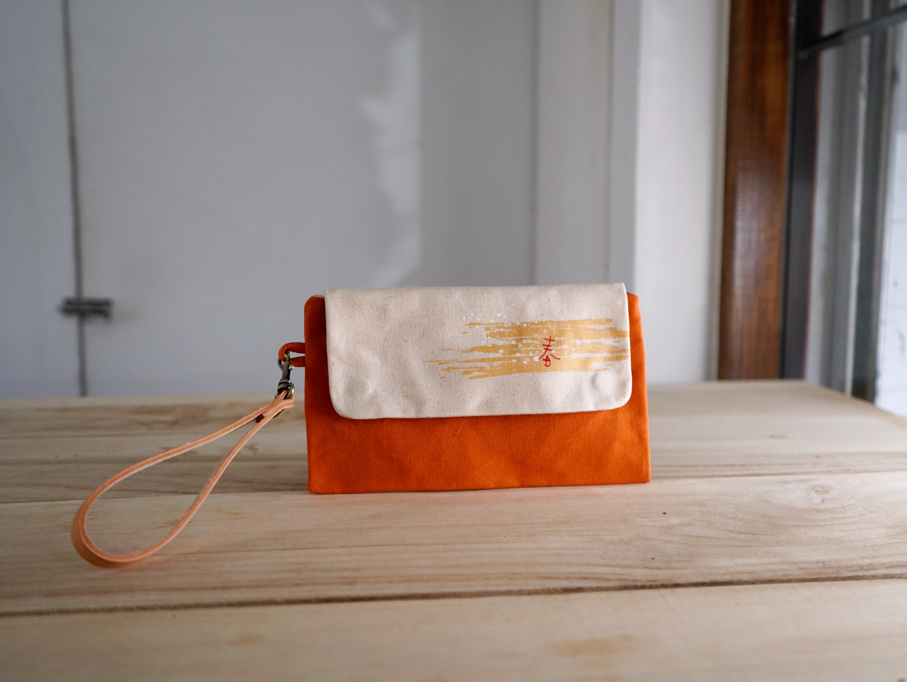 【福利品】3. 春日萬用袋 南瓜橘 6  折