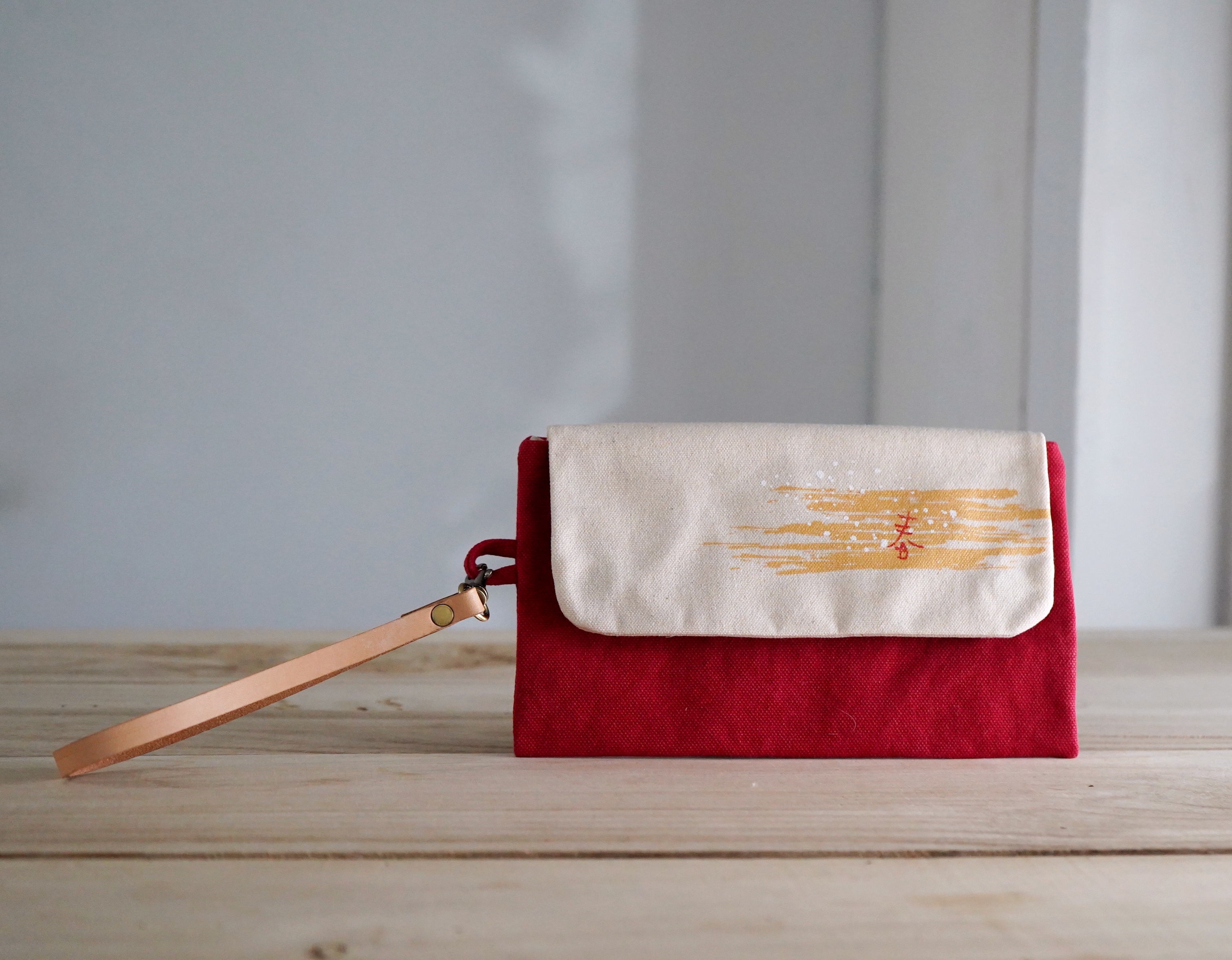 【福利品】4. 春日萬用袋 洗舊紅 6  折