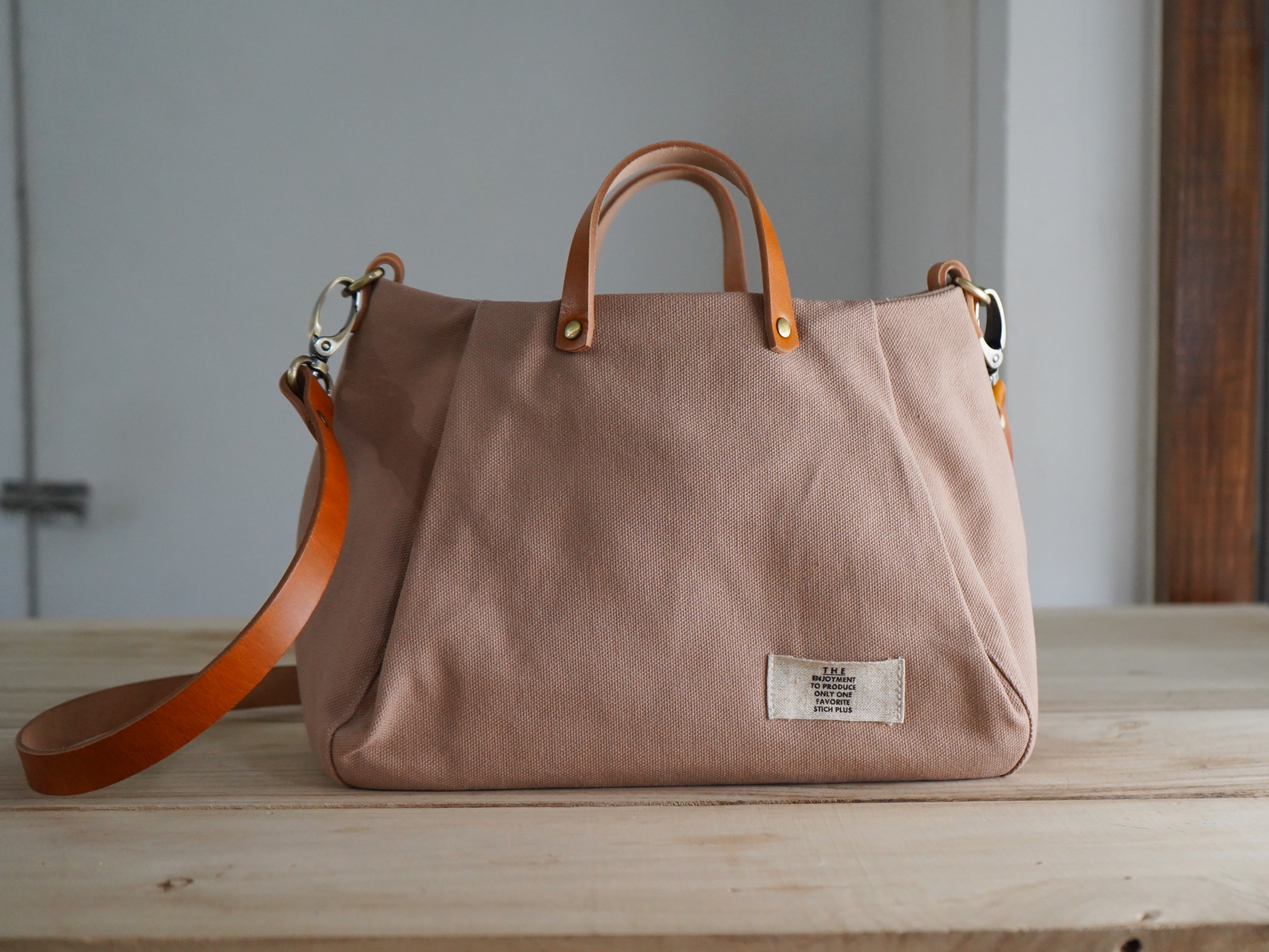 【福利品】90. 托特包 濃奶茶  5折