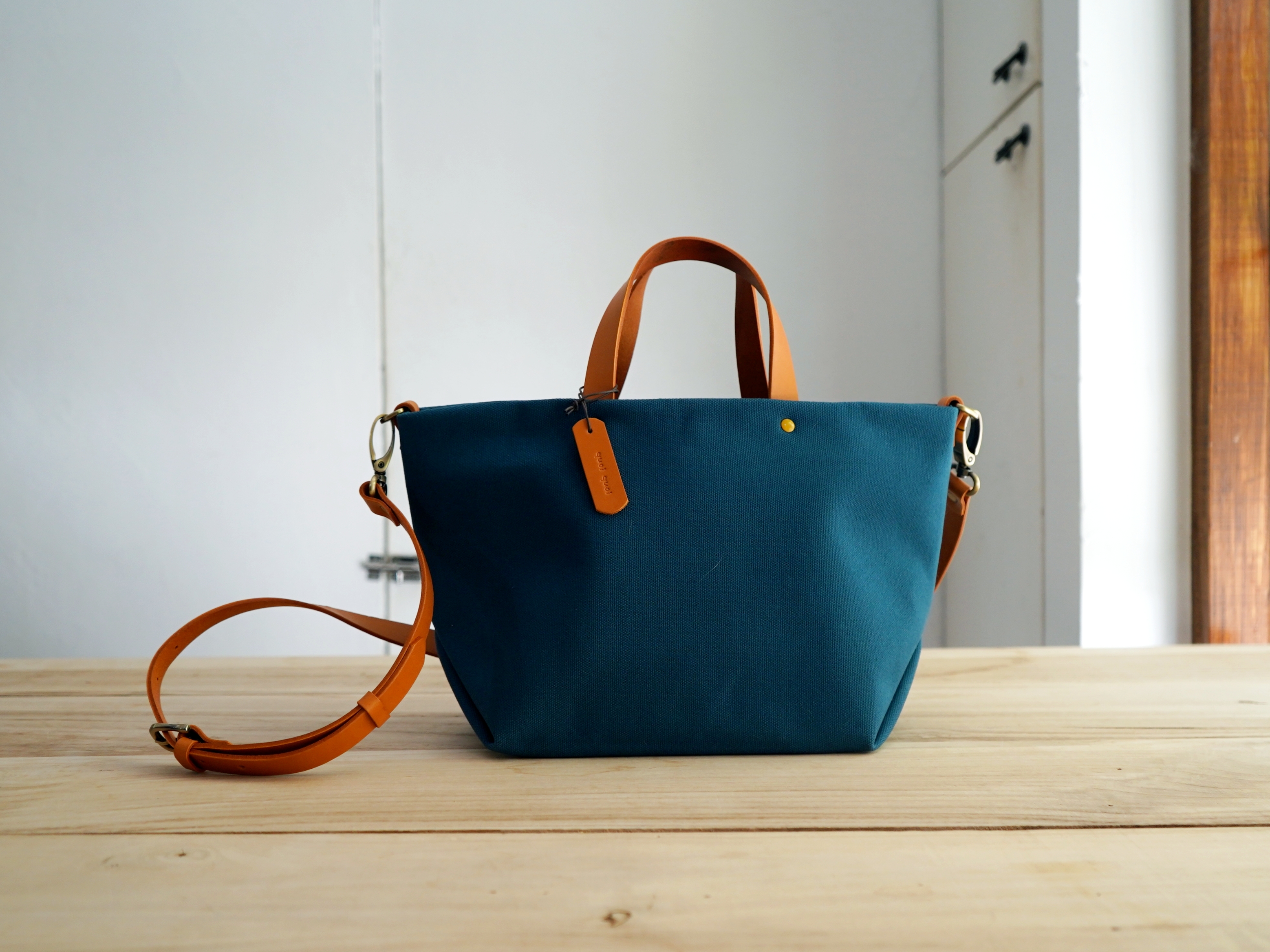 【福利品】48. 托特包 土耳其藍  6折