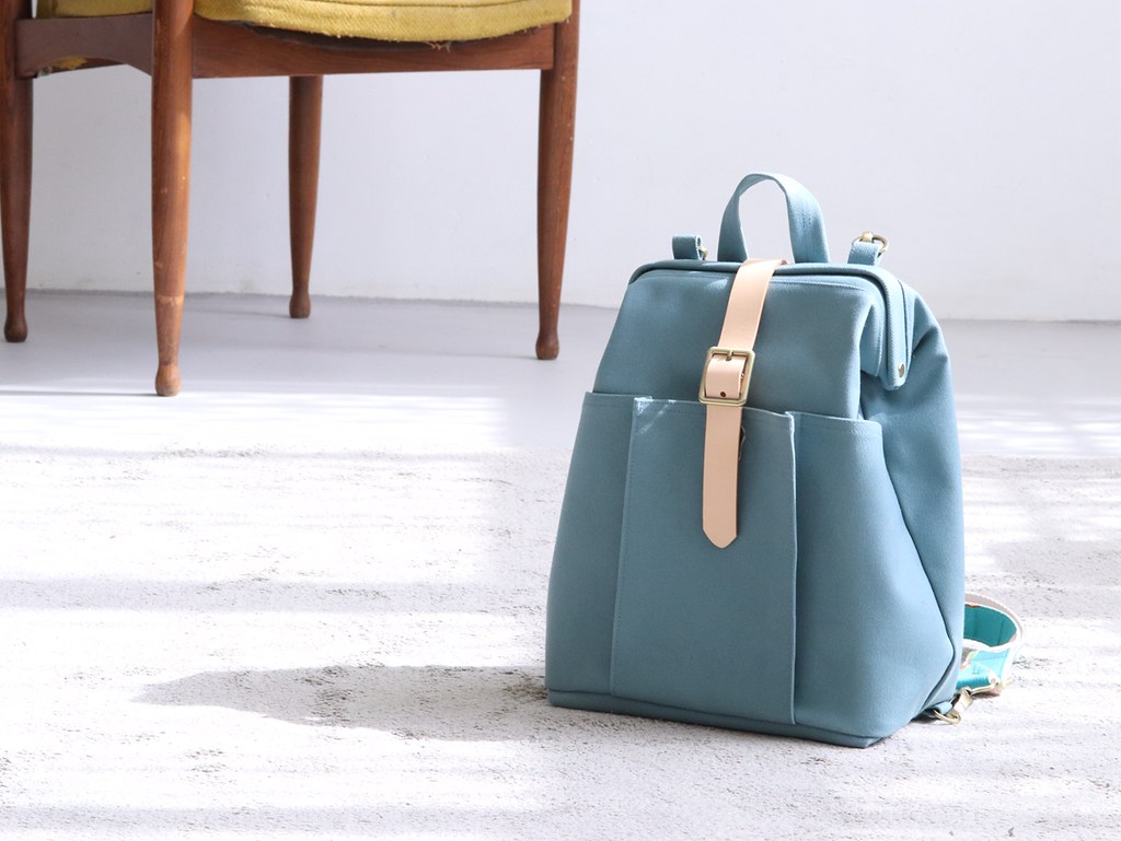 防水帆布:日本製 8號防水帆布 (9色) 防水膜5