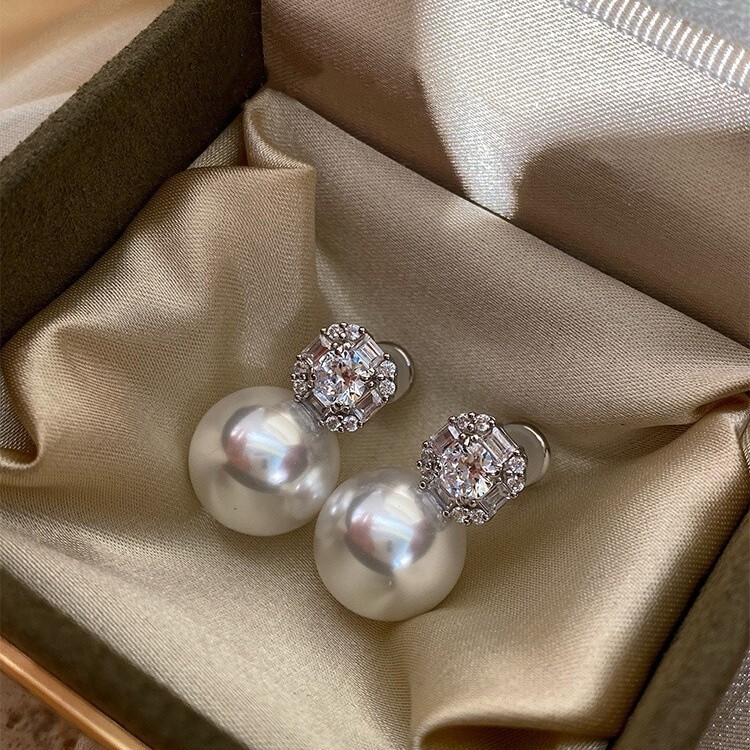 Starlis 微光系列｜星糖珍珠耳釘