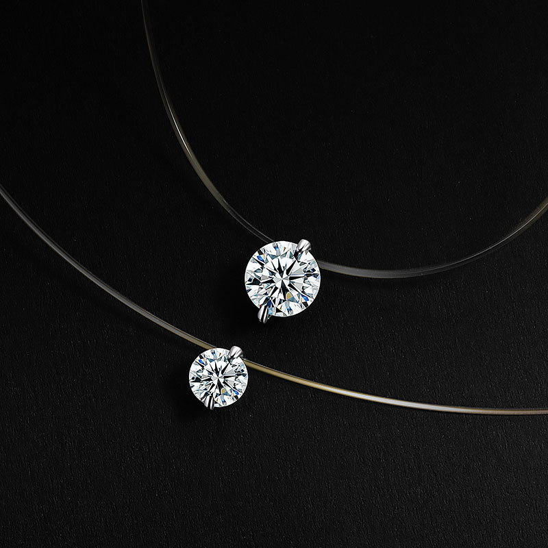 【STARLIS】人魚之淚｜莫桑鑽項鏈