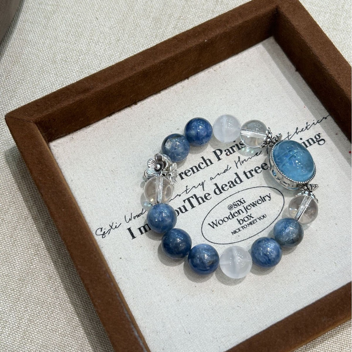 Tide of Serenity 靜謐之潮｜藍晶石×海藍寶