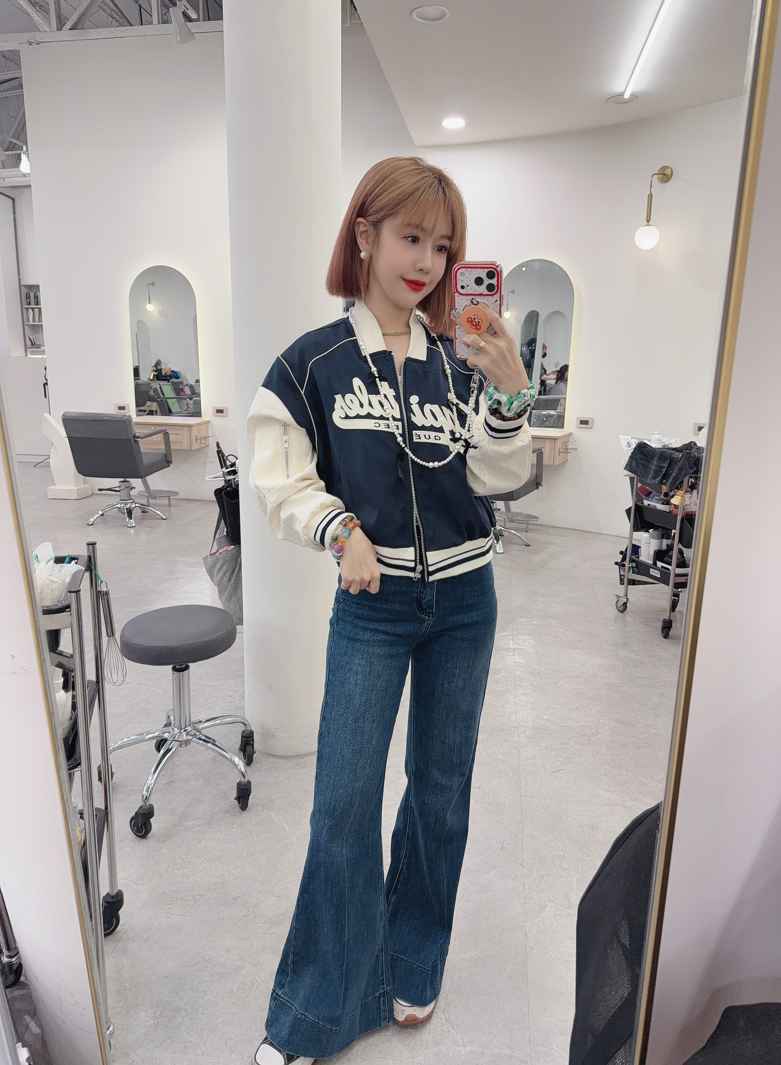 超好看高腰喇叭