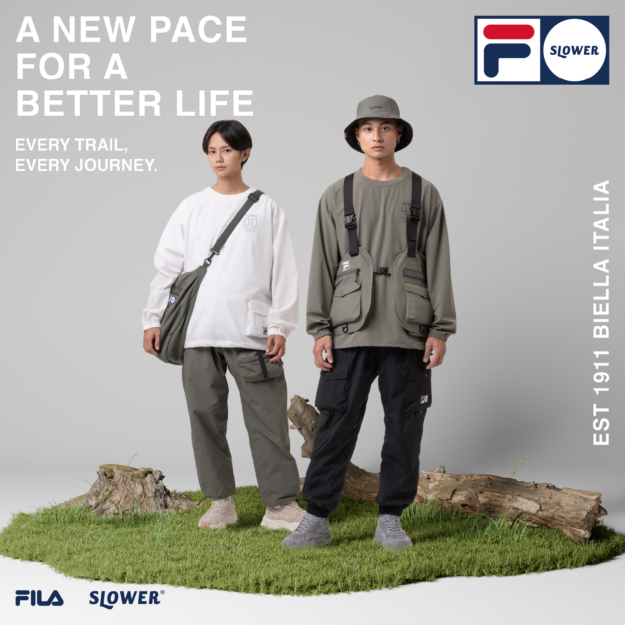 FILA X SLOWER 2024AW 聯名發布