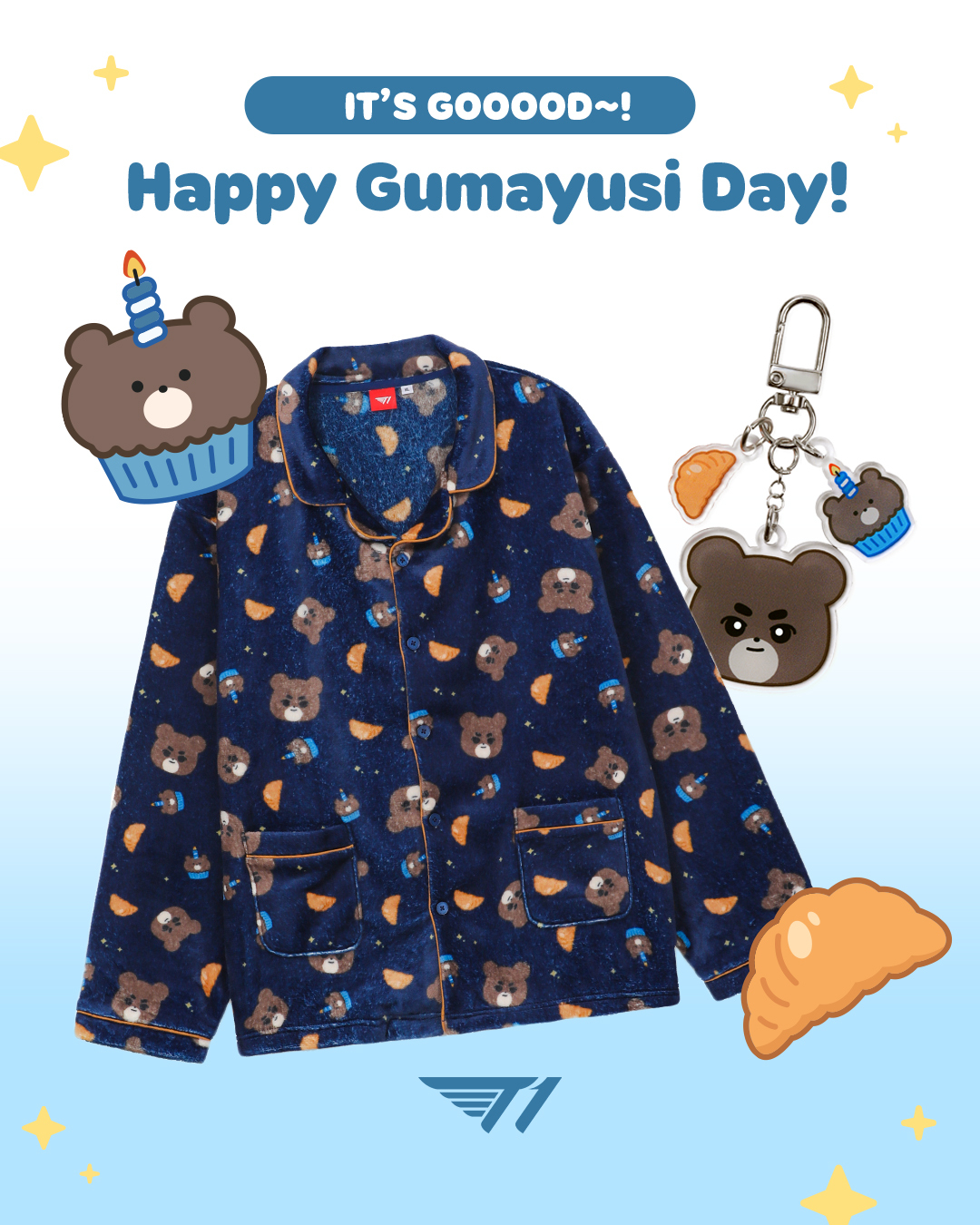 T1 2025 HAPPY GUMAYUSI DAY 生日官方周邊
