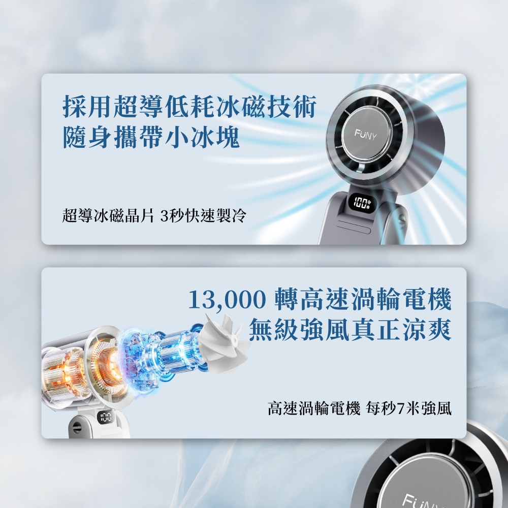 FUNY 冰鎮渦輪多功能風扇4