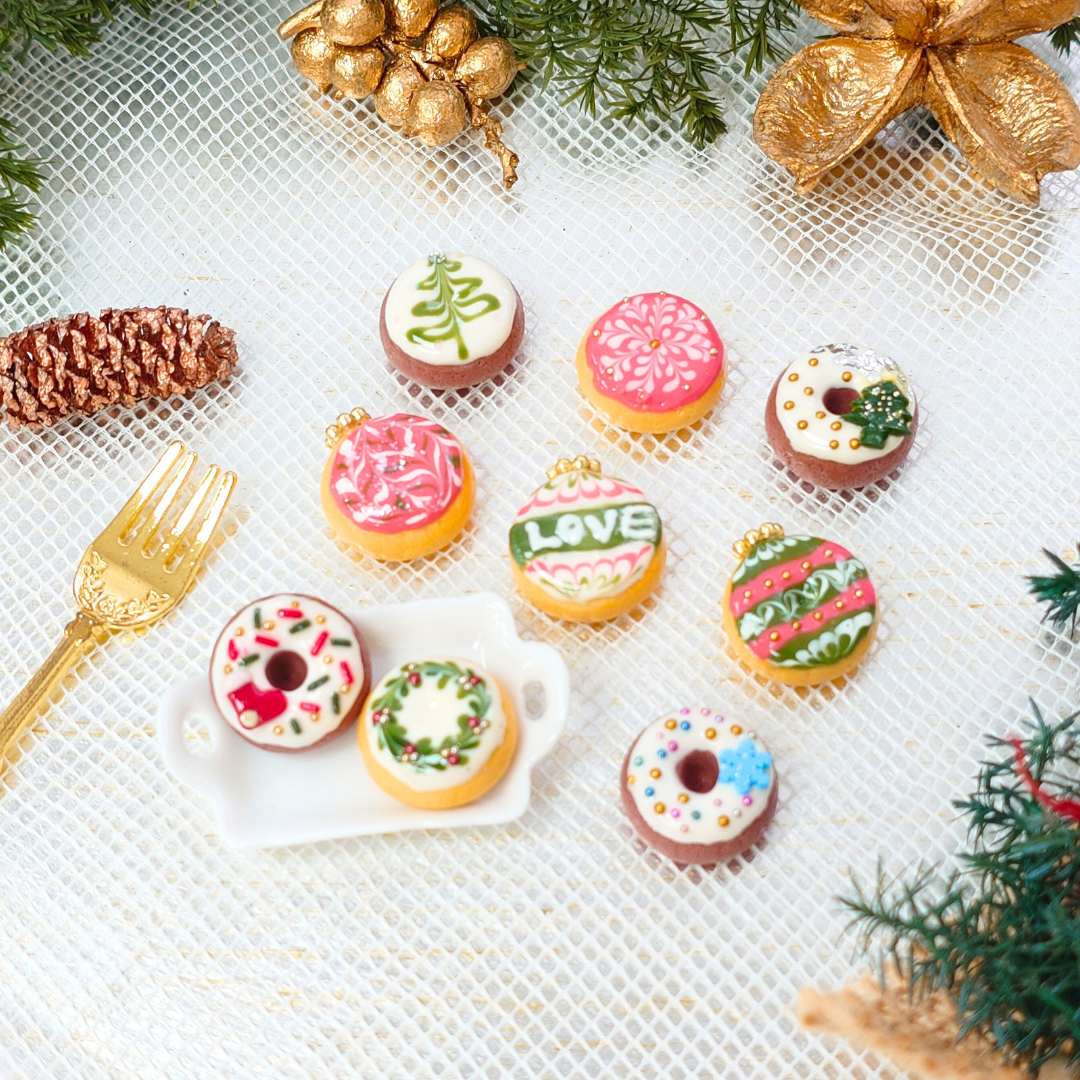 親手製作9款精緻甜甜圈磁鐵，為聖誕節注入專屬心意與回憶
