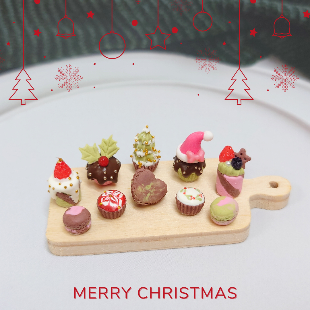 製作最獨特的迷你聖誕蛋糕