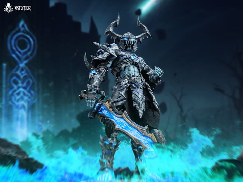 MetyToyz 死亡騎士 霜骨 薩拉諾爾 1/10 可動完成品 預收訂金