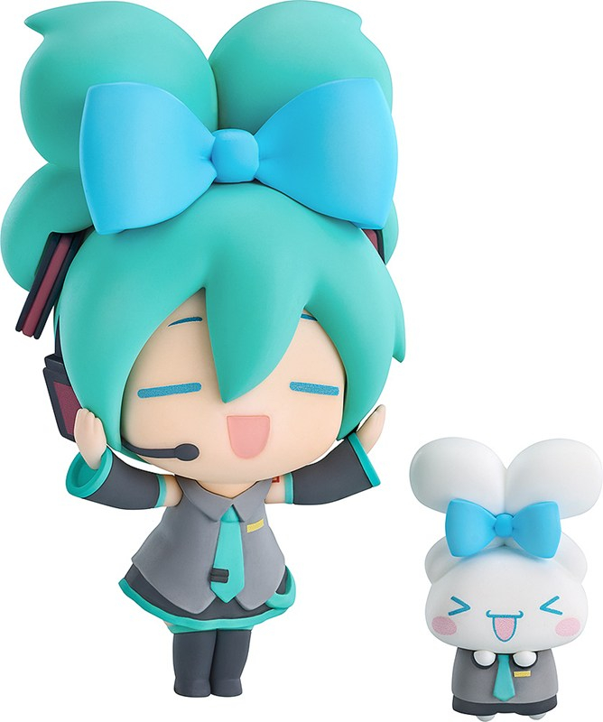 初音未來×大耳狗喜拿 Q版 塗裝完成品