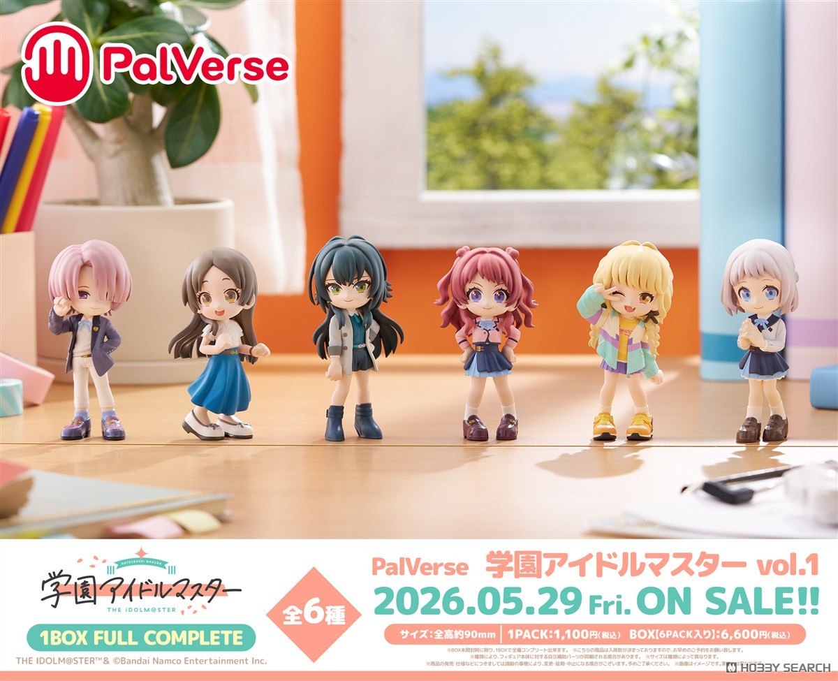 PalVerse 盒玩 學園偶像大師vol.1(全6種) 預收訂金