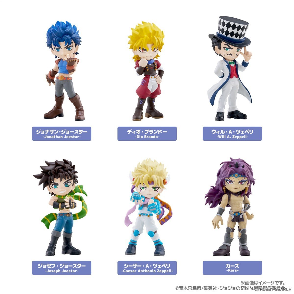 PalVerse 盒玩 JOJO第1部 幻影血脈/戰鬥潮流(全6種) 塗裝完成品 預收訂金