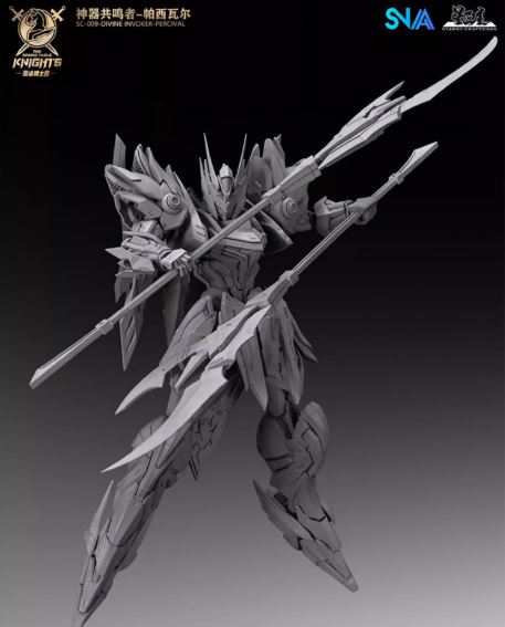 SNAA 1/144 SC-009 DX 圓桌騎士團-神器共鳴者-帕西瓦爾 一般版/豪華版 組裝模型 SNAA 1/144 SC-009 DX 圓桌騎士團-神器共鳴者-帕西瓦爾 一般版/豪華版 組裝模型