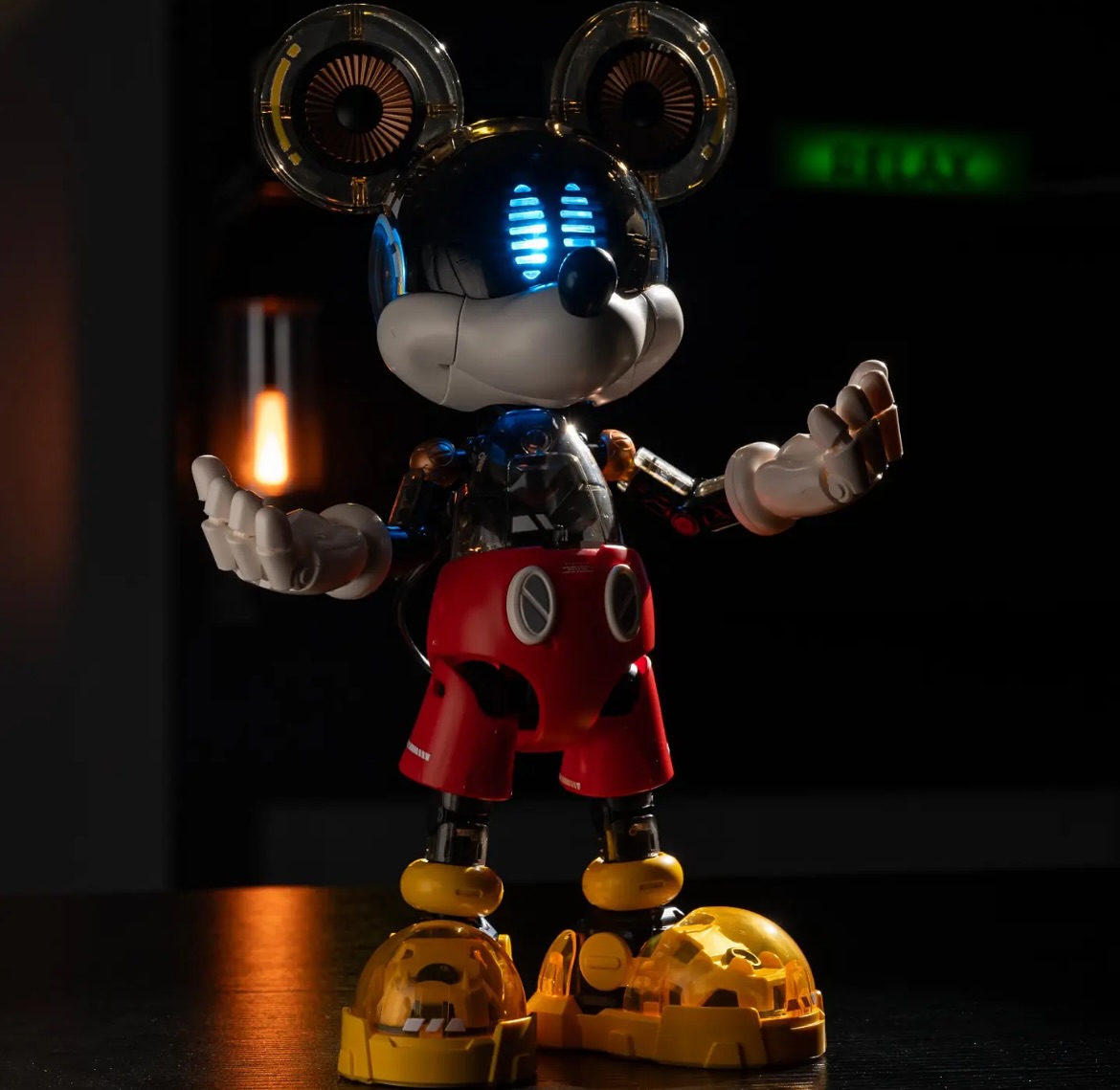 迪士尼 賽博機械 米奇 組裝模型