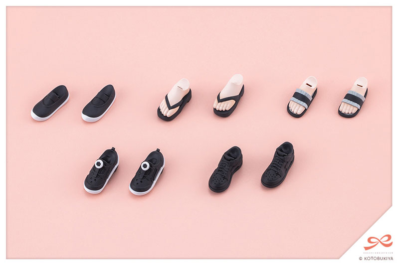 壽屋 1/10 創彩少女庭園 裝扮用鞋 Vol.1 膚色C 組裝模型