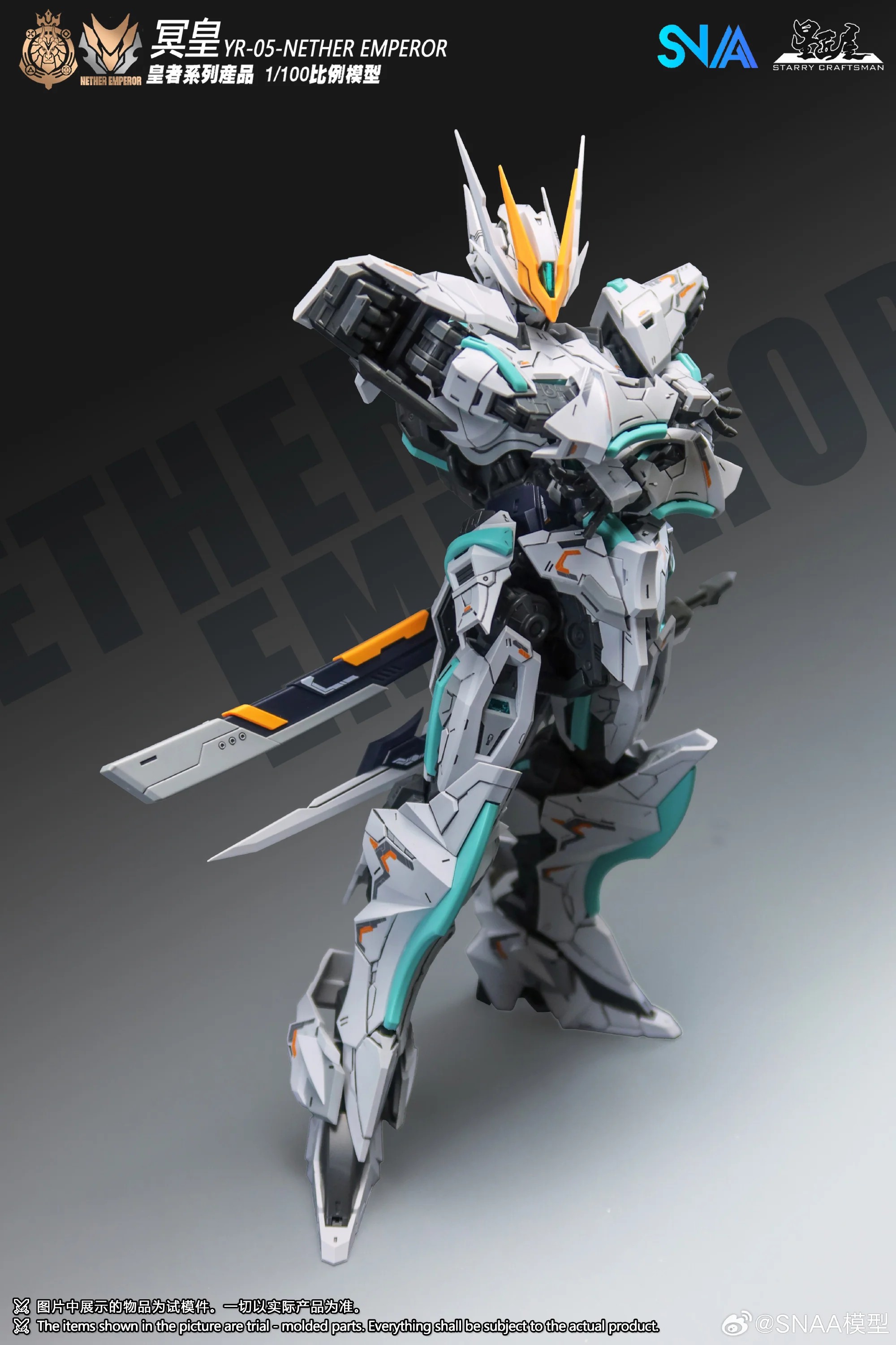 SNAA 1/100 YR-05 冥皇 NETHER EMPEROR 組裝模型