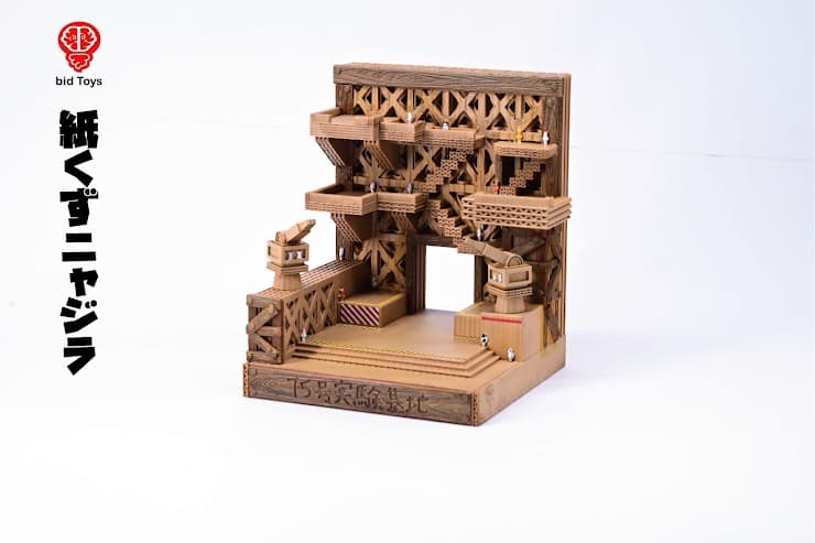 bid Toys限定 機械喵機拉 哥斯喵(整備地台) 塗裝完成品