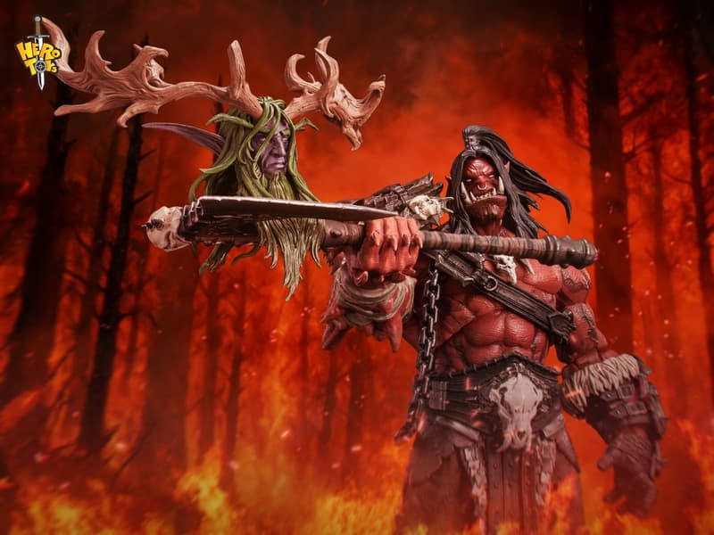 Hero Toys 限定 部落戰歌大酋長 格羅瑪什·地獄咆哮 可動完成品 預收訂金