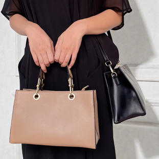 Modular 真皮可拆式手把托特包