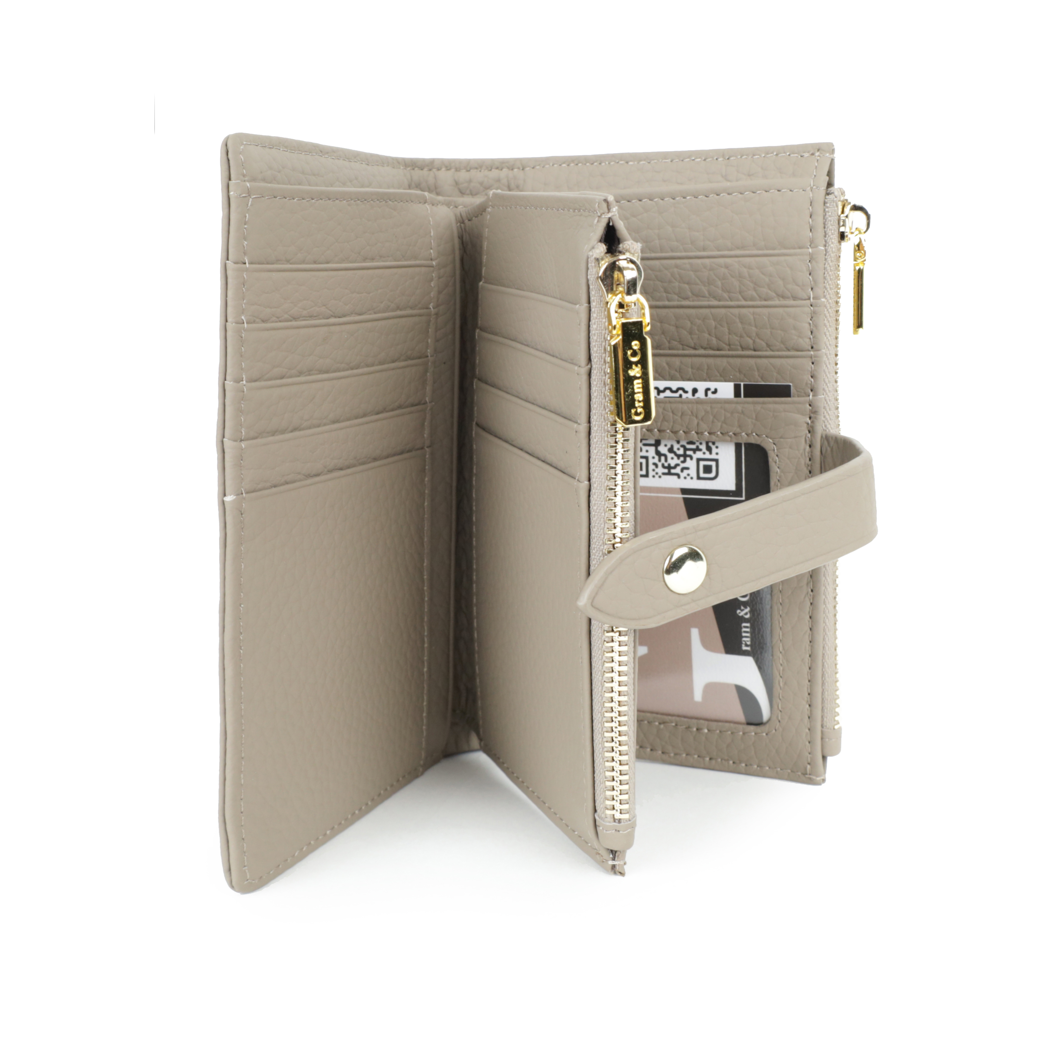 日記本翻頁真皮中夾(多色)2