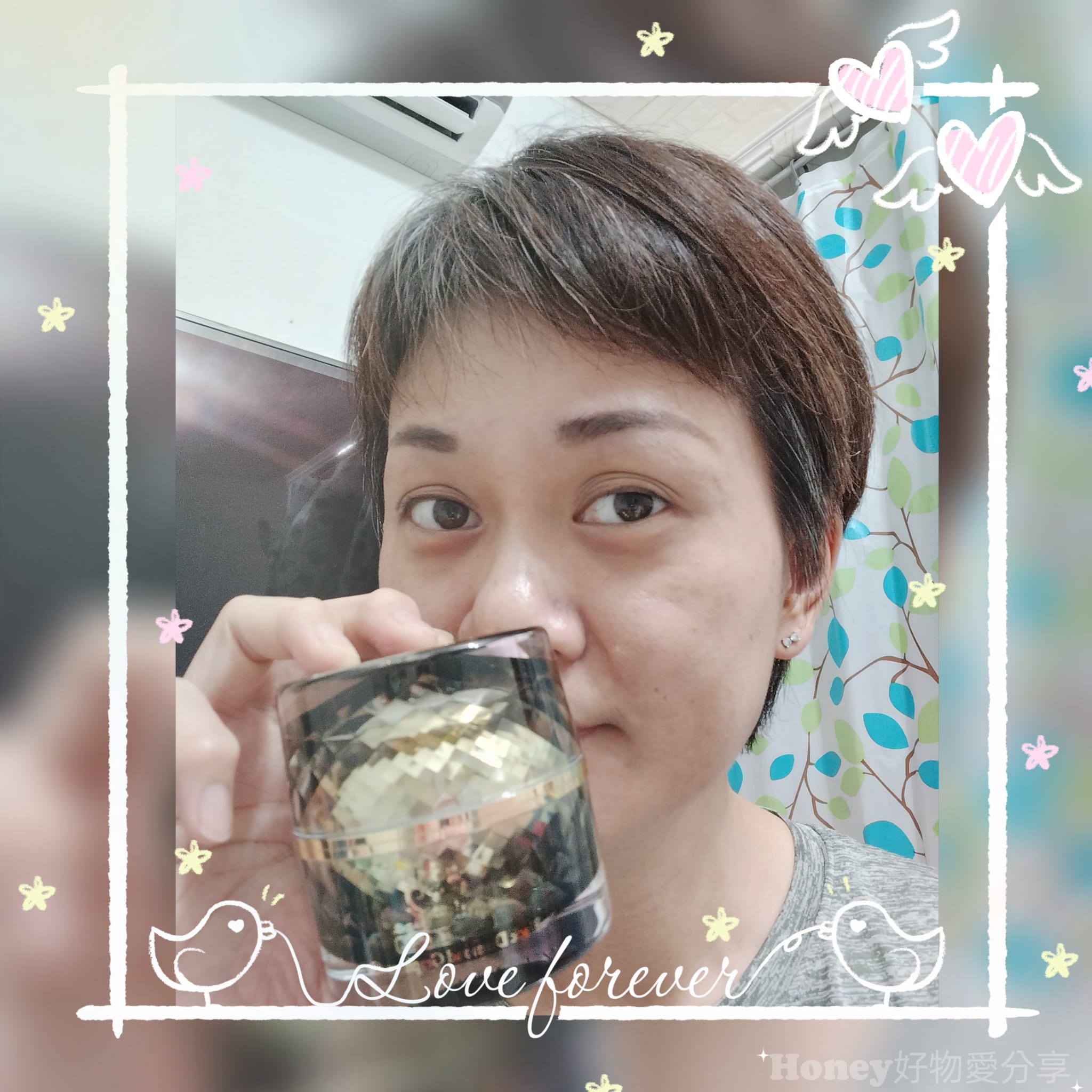 ♡網紅曾涵苓♡【愛咪模兒】石墨烯黑鑽凍膜