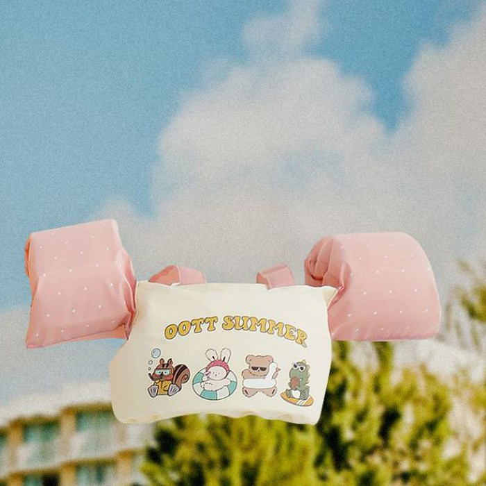 兒童浮力背心泳圈 (4色)7