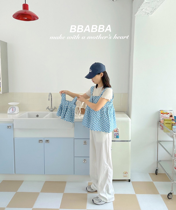 親子|藍雛菊背心4