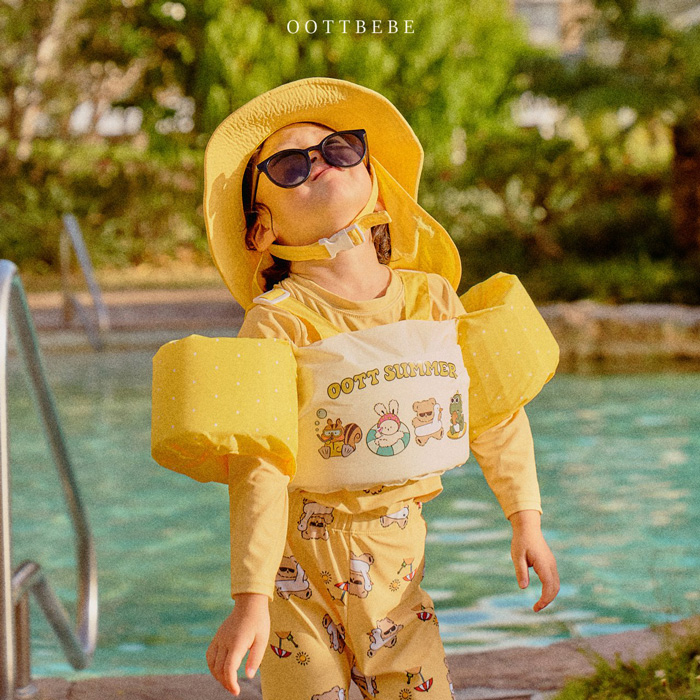 兒童浮力背心泳圈 (4色)3