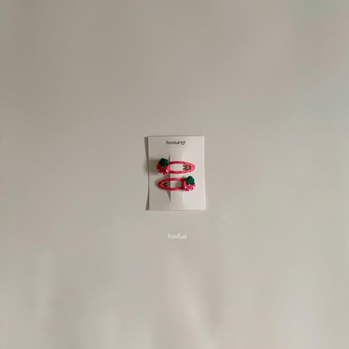 水果髮夾組 (3款)4